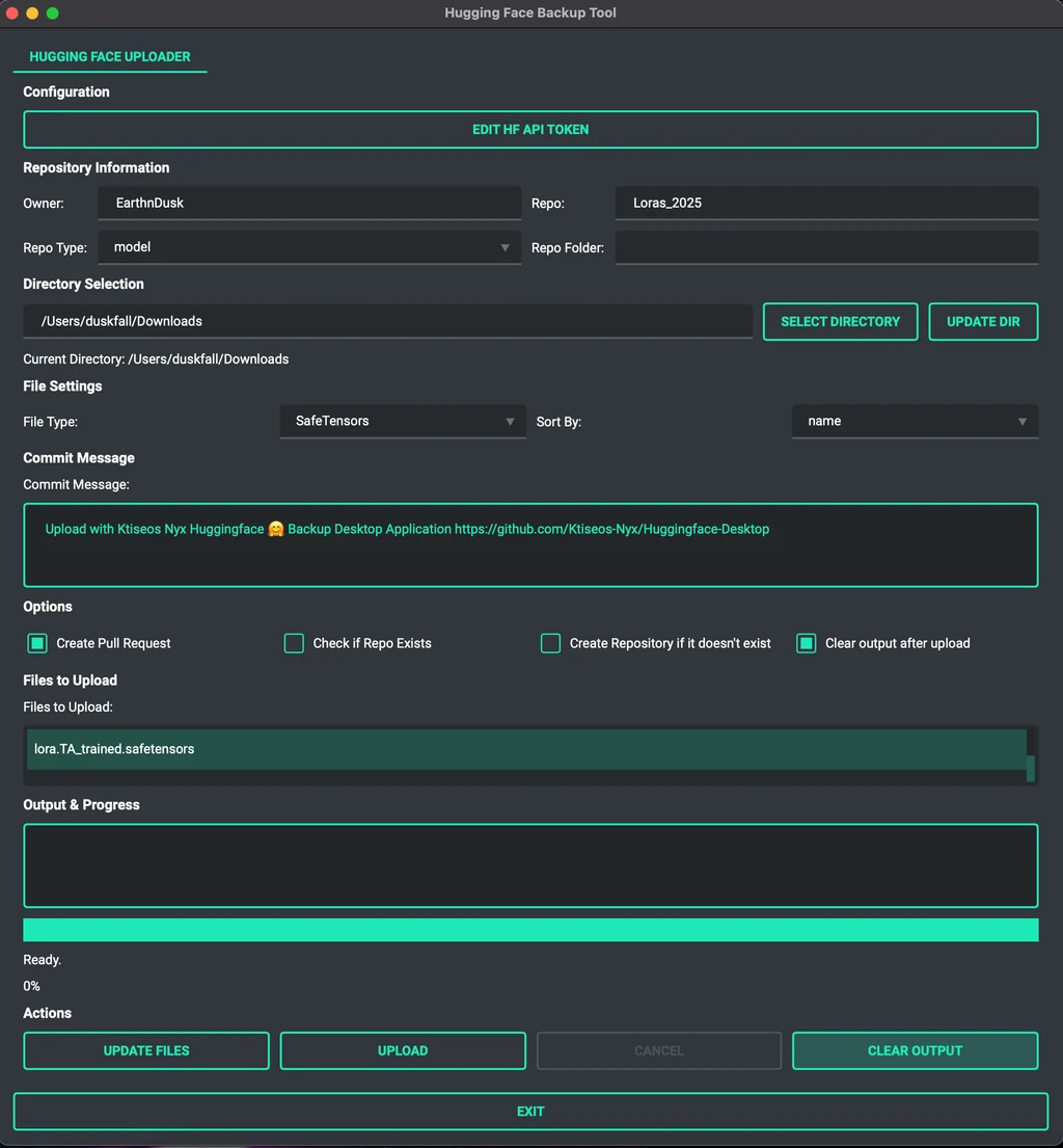 Tool Guide: Hugging Face Backup Desktop Tool - by deleted_backup